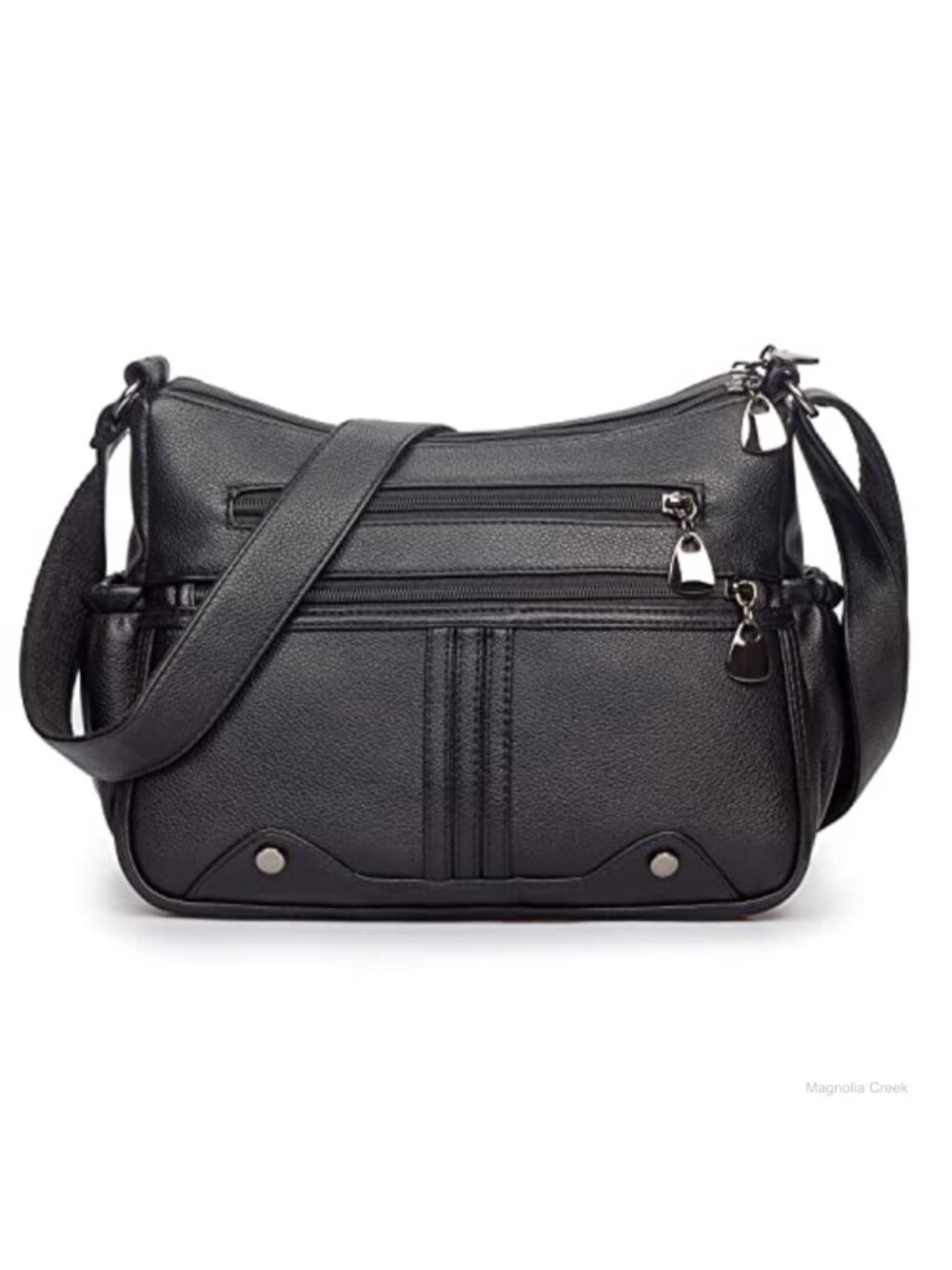 Women Soft PU Leather Multi Pocket Crossbody Shoulder Satchel Handbag Tote